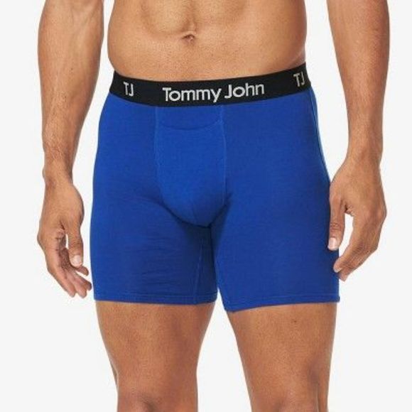 TJ | Tommy John Men's Camo Print 6'' Boxer Briefs 2pk - Linear Camo/Mazarin - Picture 2 of 5